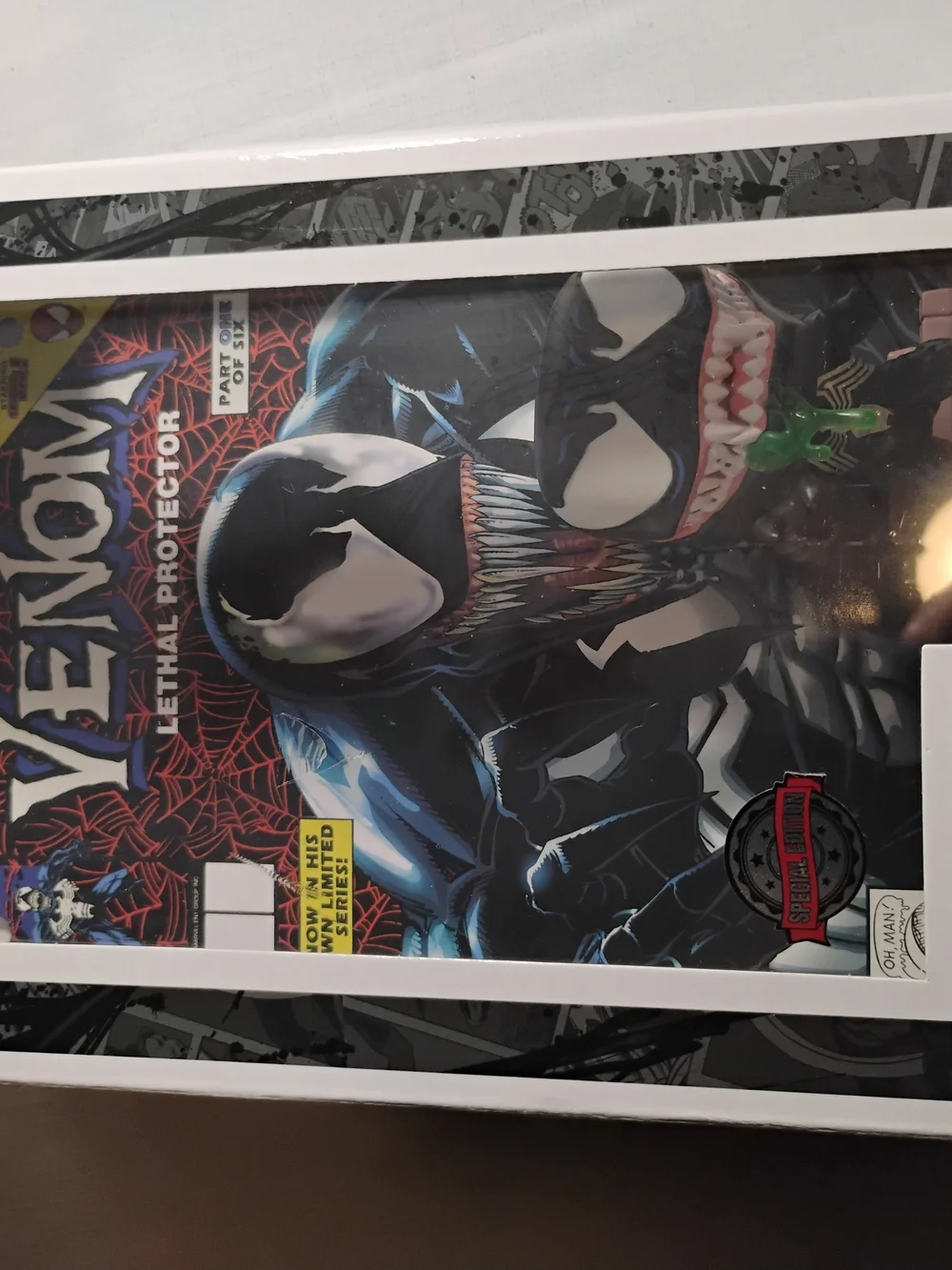 Venom Kids Costume Mask and Cape Set - Black#10